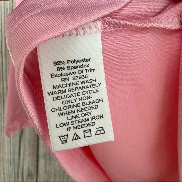 Susan Graver Women’s pink lace tops size 1X - Picture 6 of 8